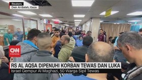 VIDEO: RS Al Aqsa Dipenuhi Korban Tewas dan Luka