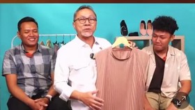 Zulhas Jadi Host Shopee Live saat Harbolnas Bersama Seller UMKM Ekspor