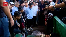 VIDEO: Gibran Ke Pasar Ikan Sebelum Hadiri Debat Capres