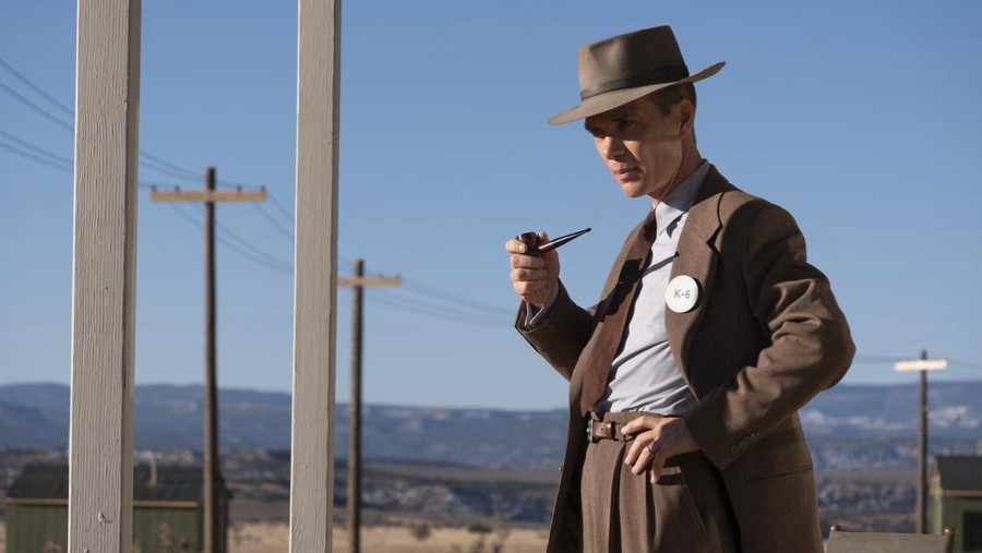 This image released by Universal Pictures shows Cillian Murphy in a scene from 