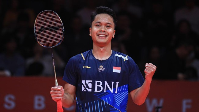 Atlet badminton tunggal putra Indonesia Anthony Sinisuka Ginting menikahi Mitzi Abigail, Sabtu (26/10).