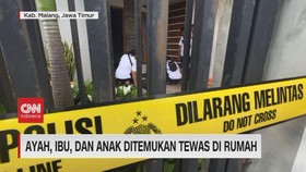 VIDEO: Ayah, Ibu, dan Anak Ditemukan Tewas dalam Rumahnya di Malang