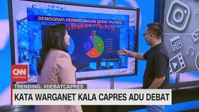 VIDEO: Kata Warganet Kala Capres Adu Debat
