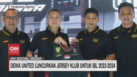 VIDEO: Dewa United Luncurkan Jersey Klub Untuk IBL 2023-2024