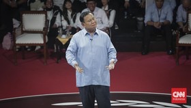 Gestur Prabowo saat Anies Sentil Masuk Kekuasaan untuk Berbisnis