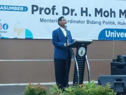 Mahfud Ungkap Hambatan Menuju Indonesia Emas 2045 Hanya Korupsi