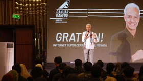 Komitmen Ganjar Hadirkan Internet Gratis untuk Pendidikan dan UMKM