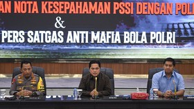 Erick Usul Pengurangan Poin untuk Tim Terlibat Judi dan Match Fixing