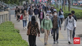 FOTO: Perketat Prokes Imbas Lonjakan Covid-19 di Indonesia