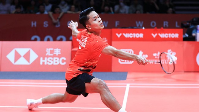 Anthony Ginting gagal melaju ke babak semifinal BWF Tour Final 2023 setelah kalah dari Viktor Axelsen.