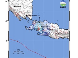 BMKG Mutakhirkan Data Gempa Sukabumi Jadi M 4,6, Berpusat di Darat