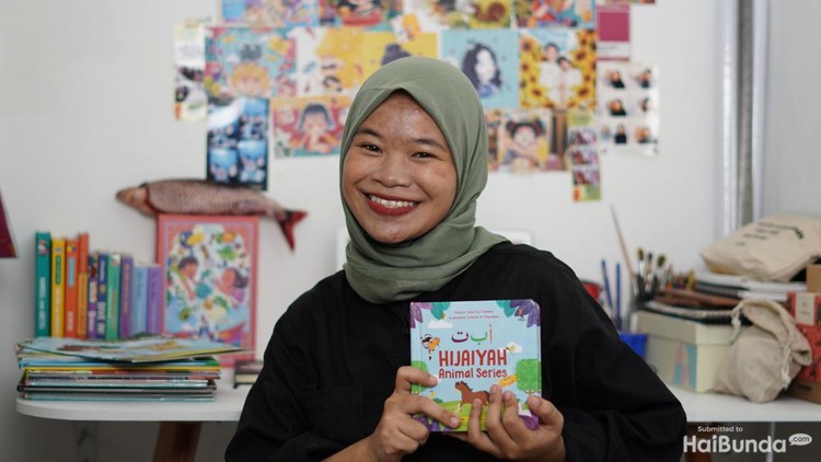 Bunda Evieriel Ilustrator Buku Anak