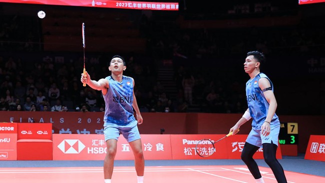 Fajar Alfian/Muhammad Rian Ardianto mendapat pelajaran penting sebelum semifinal BWF World Tour Finals 2023.
