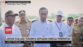 VIDEO: Jokowi Evaluasi Turunnya Kepuasan Kinerja Pemerintah