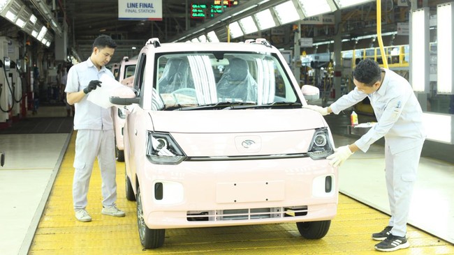 Menperin menemui empat produsen mobil listrik China yang punya pabrik di Indonesia dan mengatakan mereka sepakat menjadikan Indonesia basis ekspor.