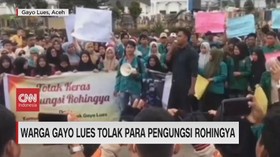 VIDEO: Warga Gayo Lues Tolak Pengungsi Rohingya