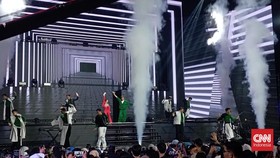Dewi Perssik & Aldi Taher Reuni di HUT Transmedia 22: Mantan Terindah