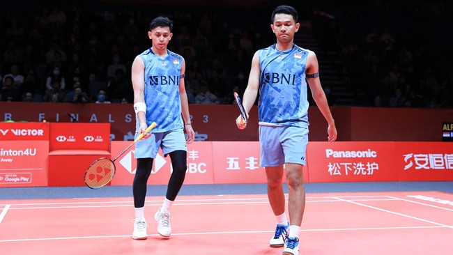 Fajar Alfian/Muhammad Rian Ardianto mengaku kalah start game ketiga menjadi penyebab kekalahan di semifinal BWF World Tour Finals 2023.