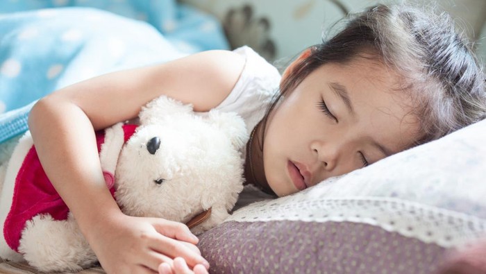 Ilustrasi Anak Tidur