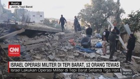 VIDEO: Israel Operasi Militer di Tepi Barat, 12 Orang Tewas