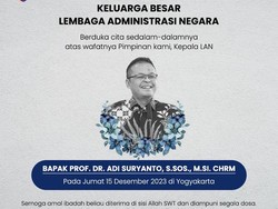 Prof Adi Suryanto Kepala LAN Meninggal Dunia