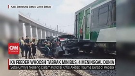 VIDEO: Korban KA Feeder Whoosh Bertambah, 4 Meninggal Dunia