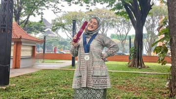 MESKI DIAMPUTASI, ORIZA TIDAK BERKECIL HATI