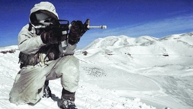 FOTO: Pasukan Elite Israel Alpinist Spesialis di Area Salju