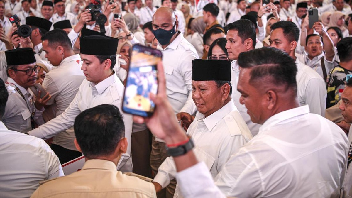 FOTO: Rakornas Gerindra untuk Hadapi Pemilu 2024