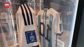 VIDEO: Jersey Messi Piala Dunia 2022 Laku Terjual Rp 120 Miliar