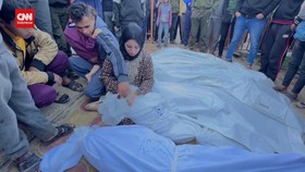 VIDEO: Pilu Warga Gaza Melepas Keluarga Akibat Serangan Keji Israel