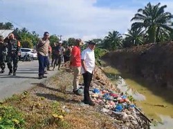 Bupati Batu Bara Marah Proyek Parit Mepet ke Badan Jalan-Bahayakan Pengendara