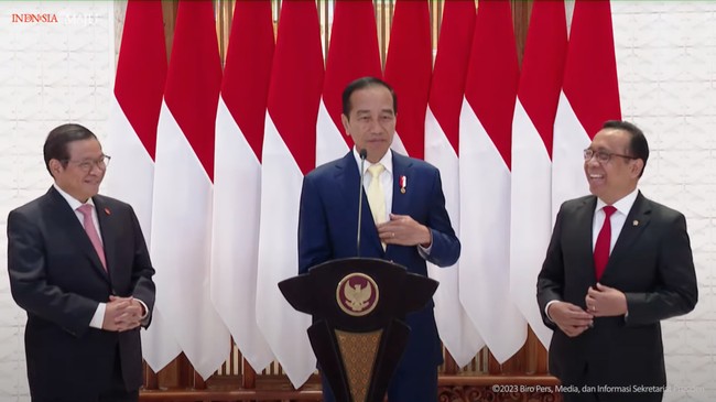 Presiden Jokowi dipastikan akan menghadiri pelantikan Presiden dan Wakil Presiden Terpilih Prabowo Subianto-Gibran Rakabuming Raka di Jakarta.