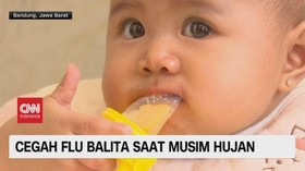 VIDEO: Cegah Flu Balita Saat Musim Hujan