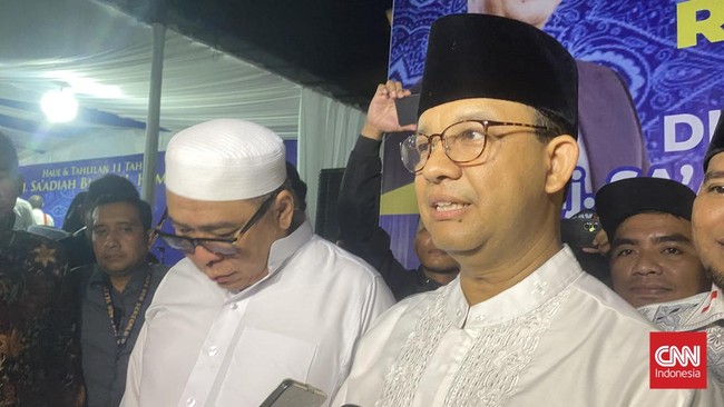 Anies Baswedan mengucapkan belasungkawa atas wafatnya Rizal Ramli.