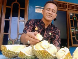 Durian Basar Purworejo Bikin Penasaran, Pembeli Harus Inden
