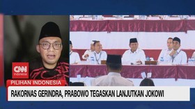 VIDEO: Rakornas Gerindra, Prabowo Tegaskan Lanjutkan Jokowi