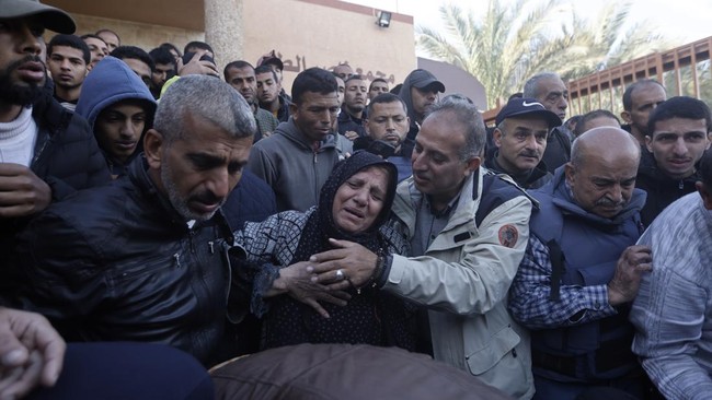 Jumlah korban tewas imbas agresi brutal Israel ke Jalur Gaza Palestina sejak 7 Oktober lalu telah mencapai lebih dari 39 ribu jiwa per Kamis (29/2).