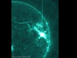 NASA Bagikan Potret Solar Flare di Permukaan Matahari