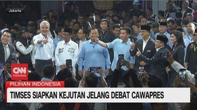 VIDEO: Timses Siapkan Kejutan Jelang Debat Cawapres