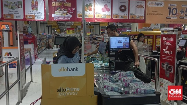 Belanja di Transmart auto diskon 20 persen dengan bertransaksi menggunakan Allo Bank atau Bank Mega!