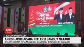 VIDEO: Anies Hadiri Acara Refleksi Sambut Nataru