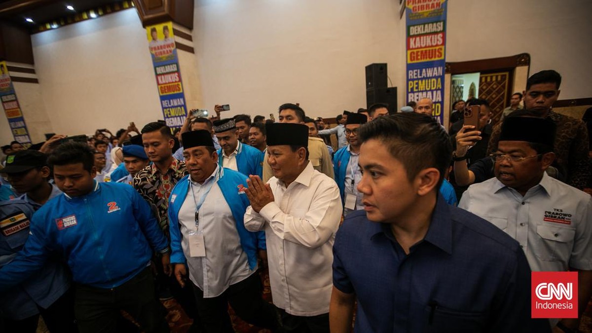 FOTO: Prabowo Hadiri Deklarasi Generasi Muda Islam