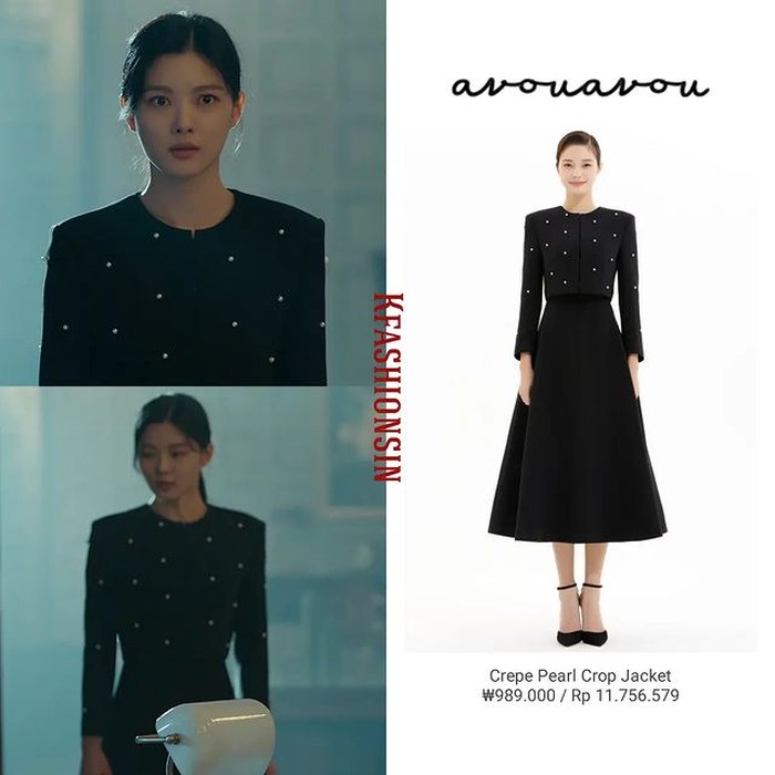 Gaun yang didesain dengan sederhana tapi elegan ini dibanderol dibanderol dengan harga sebesar Rp11,7 juta, lho!/ Foto: instagram.com/kfashionsin