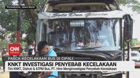VIDEO: KNKT Investigasi Penyebab Kecelakaan Bus di Cipali