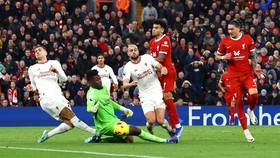 Hasil Liga Inggris: Imbang Lawan MU, Liverpool Lengser dari Puncak