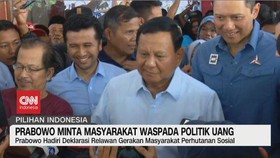 VIDEO: Prabowo Minta Masyarakat Waspada Politik Utang