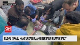 VIDEO: Rudal Israel Hancurkan Ruang Bersalin Rumah Sakit