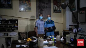 FOTO: Sang Perawat Film Seluloid di Gedung Perfilman Usmar Ismail