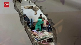 VIDEO: Peluru Israel Hantam Gedung Bersalin RS Nasser, 1 Anak Tewas